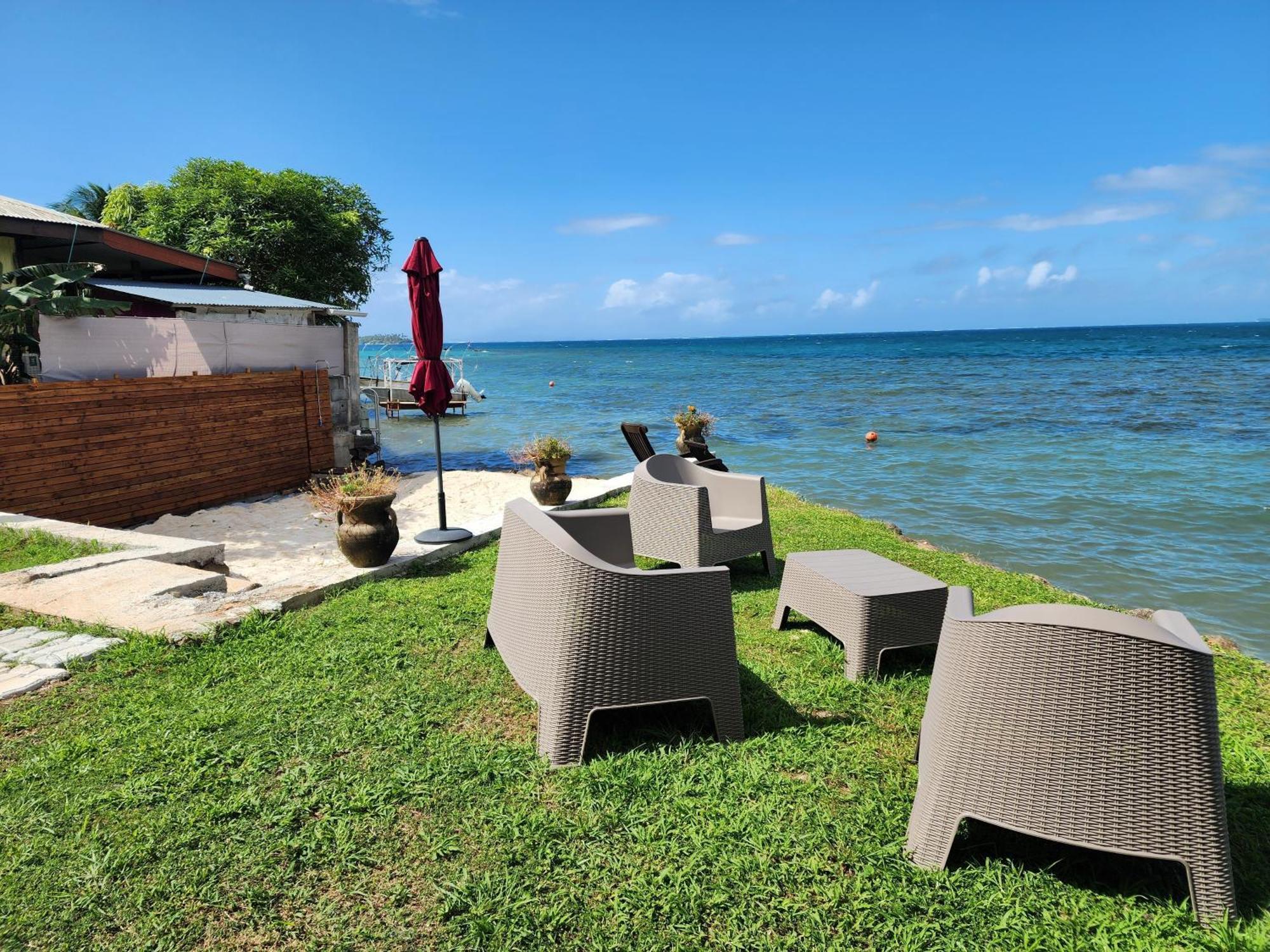 Duplex En Bord De Mer Fare Tahitea Pension Taputapuapea Εξωτερικό φωτογραφία
